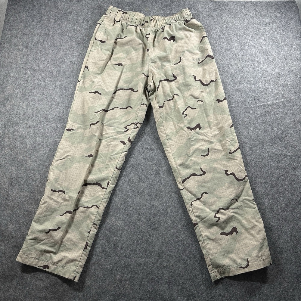 YoungLA Ripstop Camo Joggers Mens Small Tan Desert Camouflage Track Pants